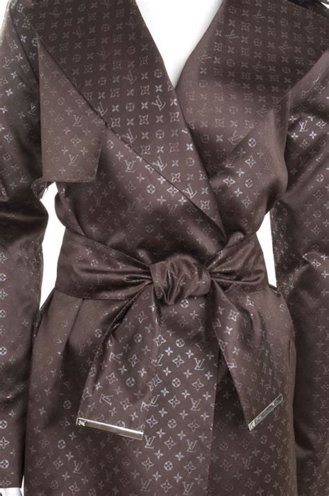 louis vuitton silk robe|louis vuitton housecoat.